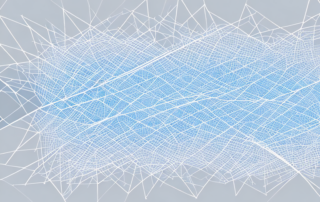 Dynamischer Graph zeigt Anstieg des Website-Rankings mit Backlinks als Knotenpunkte.