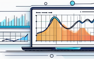 Nahaufnahme eines Computerbildschirms mit einem Diagramm, das das Wachstum des Website-Traffics zeigt und die Wirksamkeit von SEO-Strategien verdeutlicht.