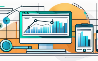 Alt-Tag: Verschiedene Geraete wie Computer und Smartphones zeigen Grafiken und Datenanalysen, die den vielseitigen Ansatz der Suchmaschinenoptimierung zur Steigerung des Online-Erfolgs darstellen.